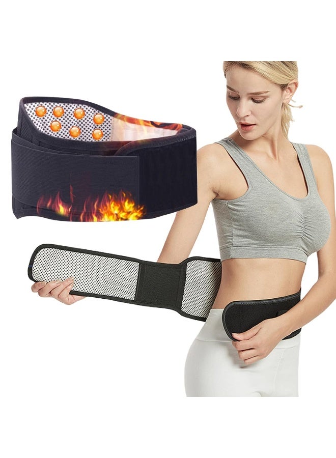 Lumbar Back Support Brace Self-Heating Breathable Lower Back Support Belt for Men Women Sciatica Herniated Disc Scoliosis Pain Relief - Image 1